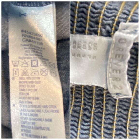 Forever 21 Denim Sun Dress Small - Picture 5 of 6